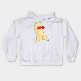 My cat is a boxer Kids Hoodie